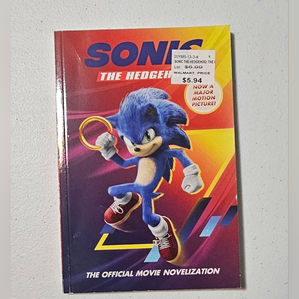 Sonic the Hedgehog Official Movie Novelization